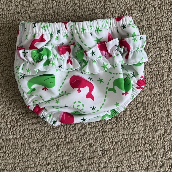 Never used, sweet ruffle swim diaper - Picture 2 of 4